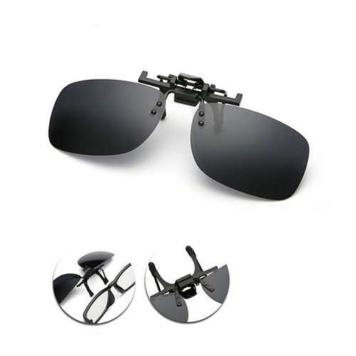 Polarized Sunglasses Clip (dark grey)