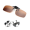 Polarized Sunglasses Clip (Brown)
