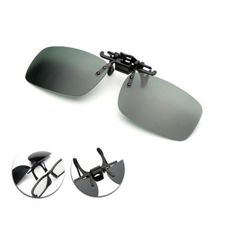Polarized Sunglasses Clip (jungle green)