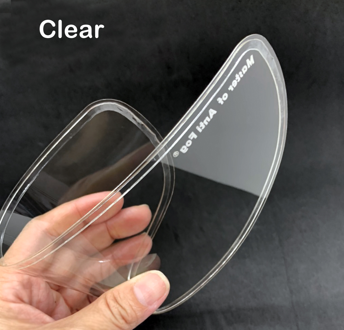 XII WY Universal Motorcycle Full Face Helmet Shield Anti Fog Film,Clear Visor Lens Insert Fog Resistant Waterproof Sticker